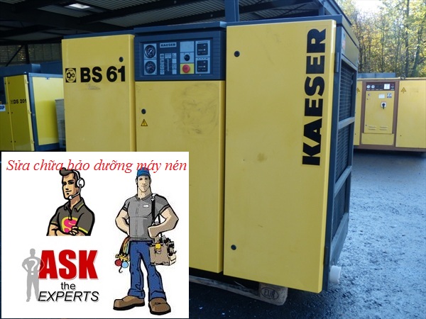 Dịch vụ sửa chữa bảo dưỡng máy nén khí Kaeser