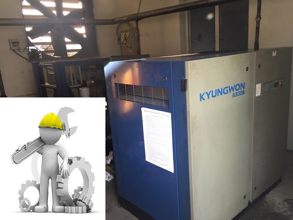 Sửa chữa- bảo dưỡng máy nén khí Kyungwon
